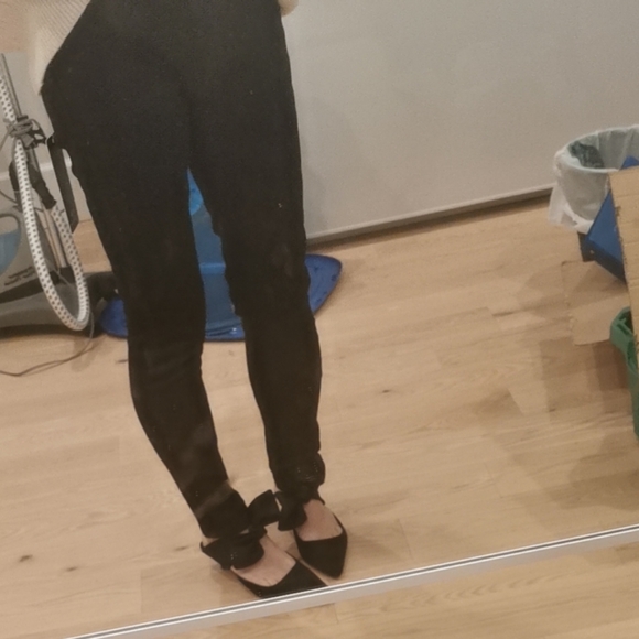 black fleece jeans - Picture 7 of 7